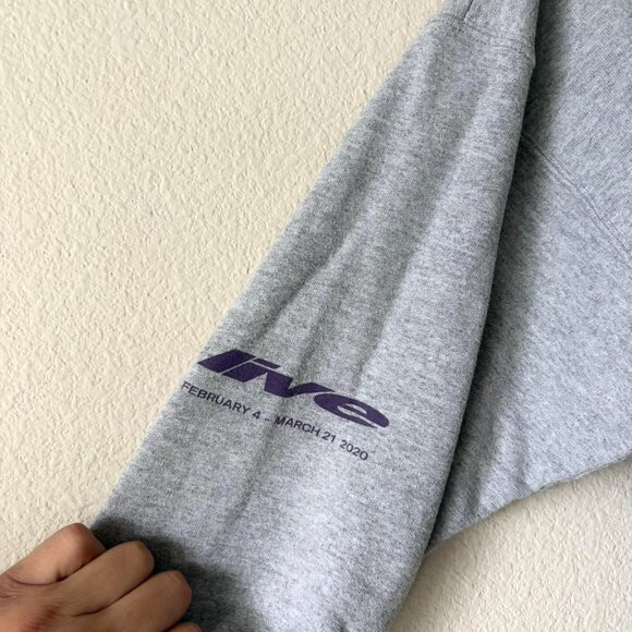 Post Malone 2020 Tour Vintage Hanes Crewneck Sweatshirt Adult Small - Picture 2 of 5